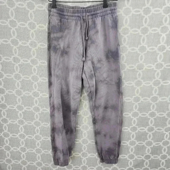 TNA Pants - Tna‎ Aritzia Mauve Tie Dye Jogger Sweatpants Women's XS
